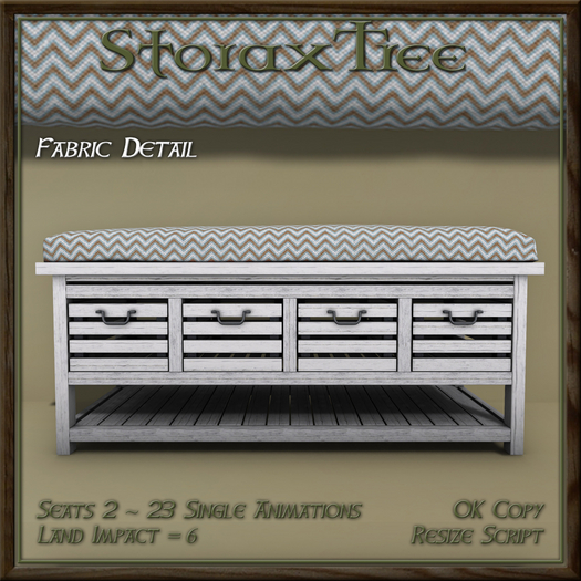 Seaspray Bench A4