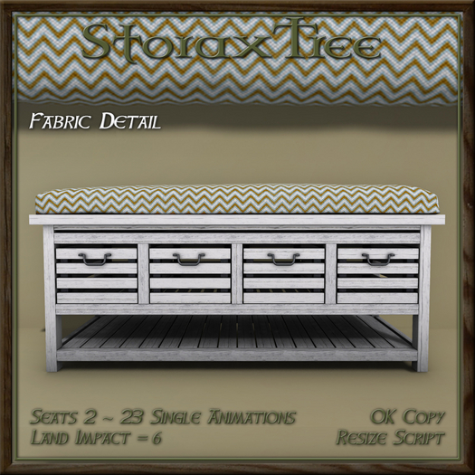 Seaspray Bench A3
