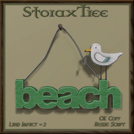 Seaspray Beach Sign A14