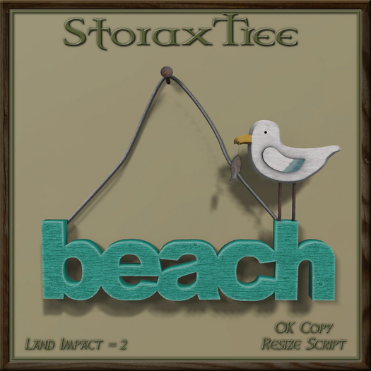 Seaspray Beach Sign A9