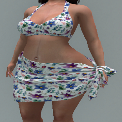 LoveMomma Floral Sarong & Top