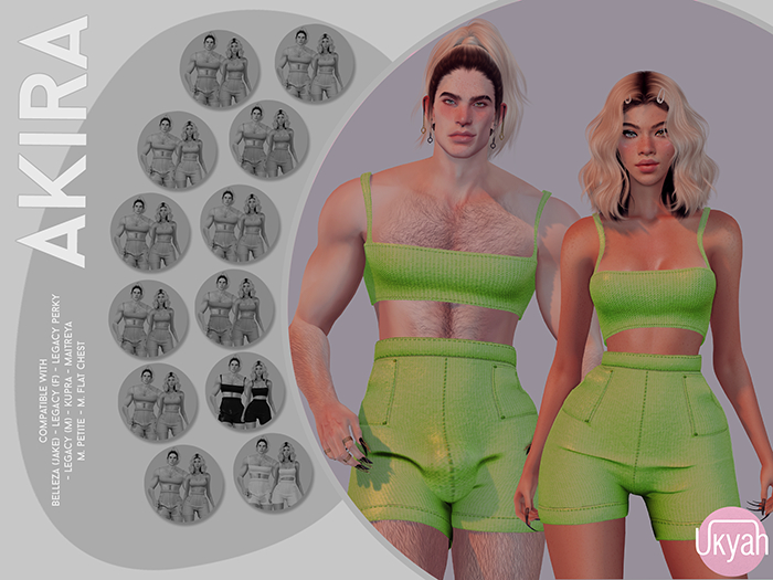 ~UKYAH~ Akira Top & Akira Short - DEMO