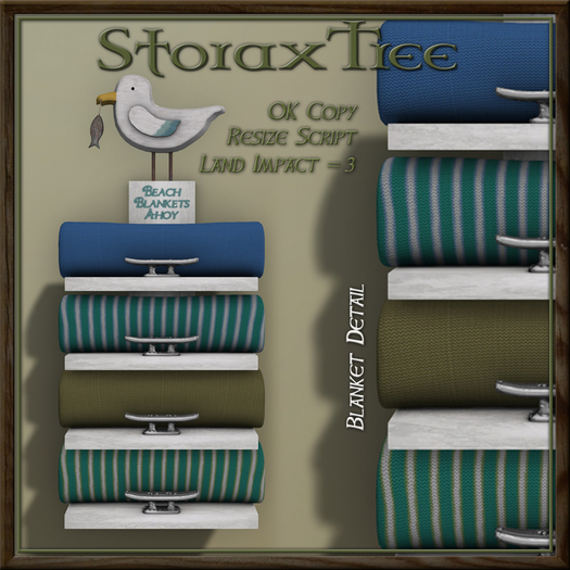Seaspray Blanket Shelf A9