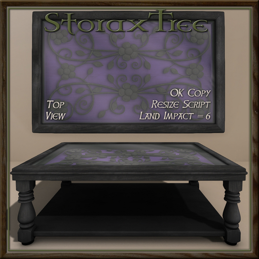 Garden Iron Coffee Table C16