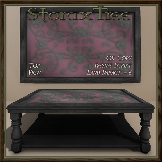 Garden Iron Coffee Table C13