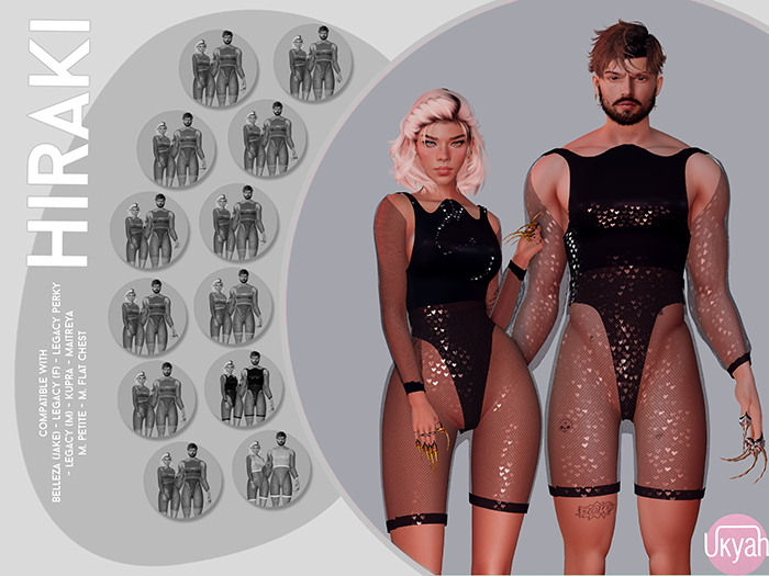 ~UKYAH~ Hiraki Body & shorts - DEMO