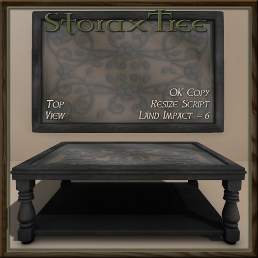 Garden Iron Coffee Table C2