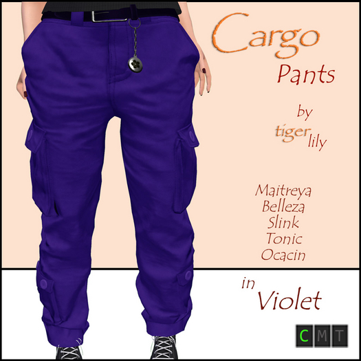 Tigerlily Designs Violet Cargo Pants