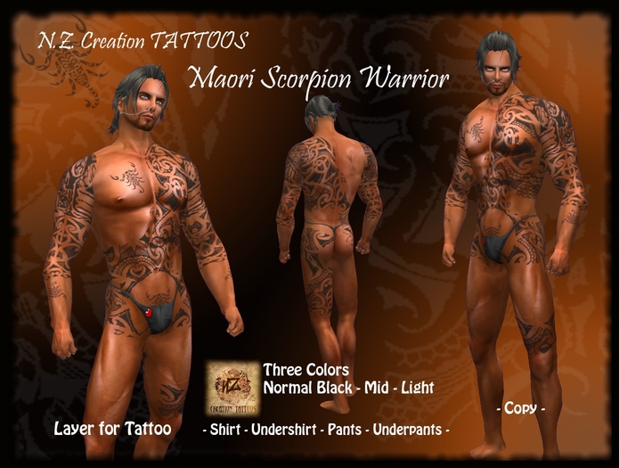 Maori scorpion Warrior 
