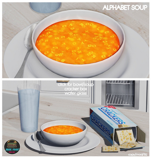 Junk Food - Alphabet Soup