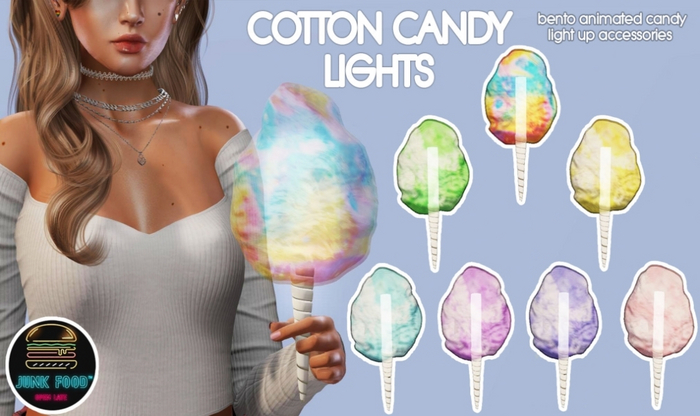 Junk Food - Cotton Candy Light (Rainbow)