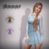 Deeor - pleated skirt suit