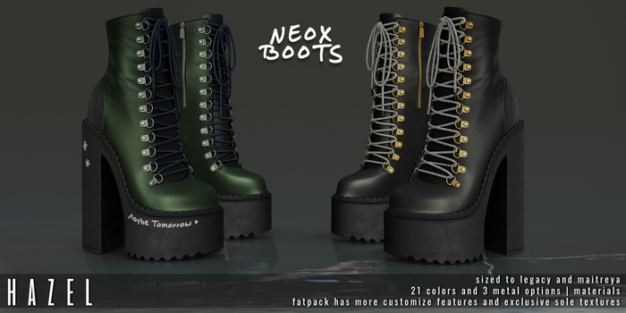 HAZEL - Neox Boots - FATPACK