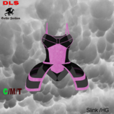 Gothic bodysuit + skirt 5 boxed