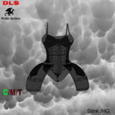 Gothic bodysuit + skirt 7 boxed