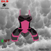 Gothic bodysuit + skirt 10 boxed