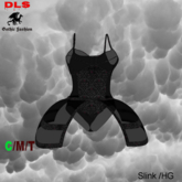 Gothic bodysuit + skirt 13 boxed
