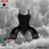 Gothic bodysuit + skirt 15 boxed