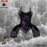 Gothic bodysuit + skirt 19 boxed
