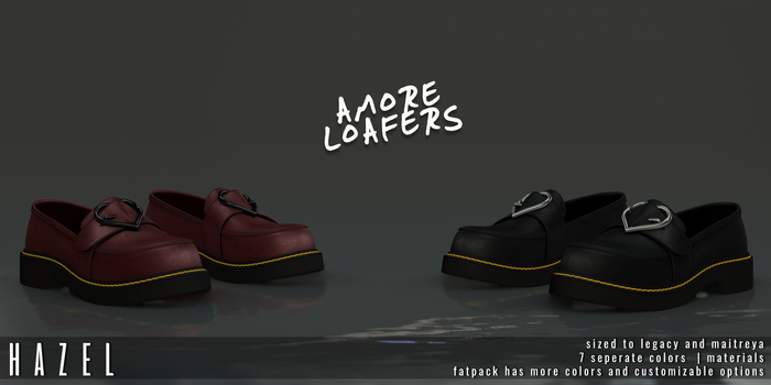 HAZEL - Amore Loafers - FATPACK