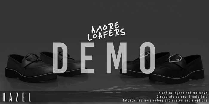 HAZEL . AMORE LOAFERS [DEMO]