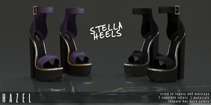 HAZEL - Stella Heels - FATPACK