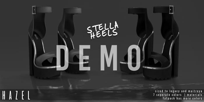 HAZEL . STELLA HEELS [DEMO]