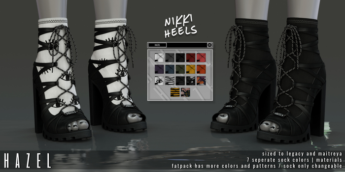 HAZEL - Nikki Heels - FATPACK