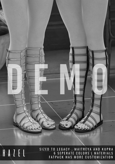 HAZEL . OLIVIA SANDALS . DEMO