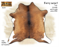 Furry carpet wih couple anims - Old World - Rustic / Medieval Decorations
