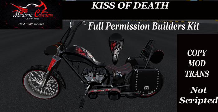 Motorcycle Full Permission Kiss Of Death Builders Kit 