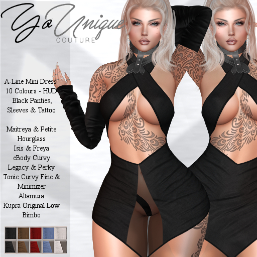 YoUnique Couture Kimmie a-Line Dress Fatpack - 4 Part Set