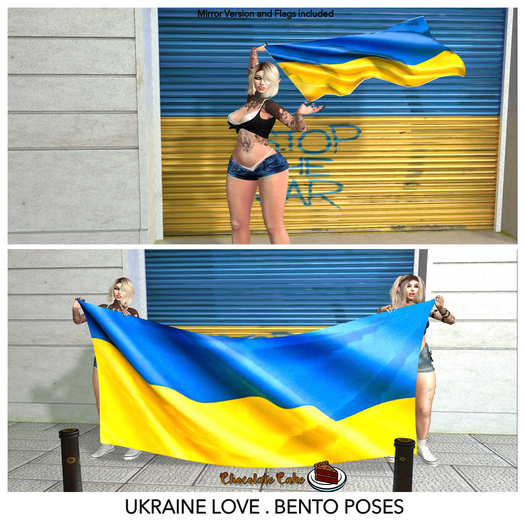 *-CC-* Ukraine Love Bento Poses