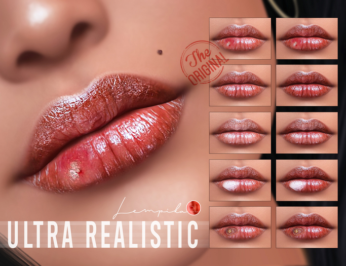 Lempika - 10 Lips Ultra Realistic Lelutka Evox #2