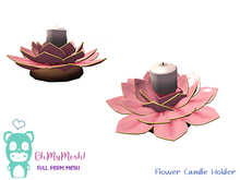 OhMyMesh! Flower Candle Holder - Full Perm Mesh