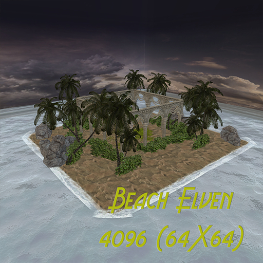 Water Skybox - 4096 Elven Beach