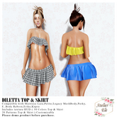 {AE} DILETTA TOP & SKIRT