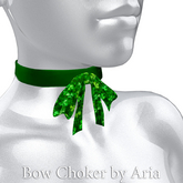 ARIA St Patricks Day Bow Choker Maitreya Kupra Unrigged