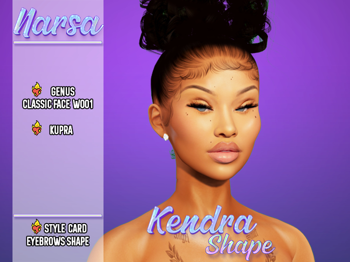 Kendra Shape │ Genus Classic Face W001