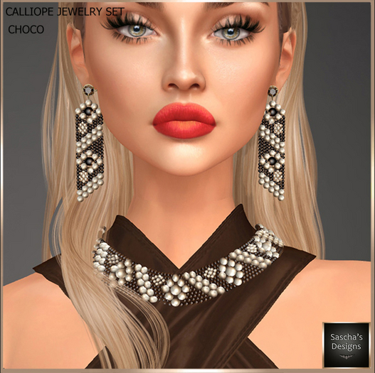 SAS - Calliope Choco Jewelry Set 