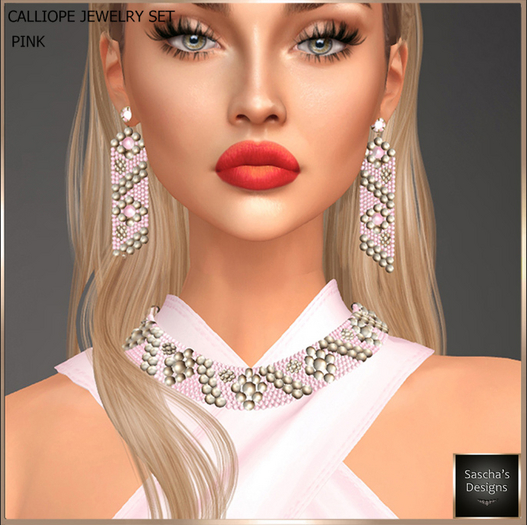 SAS - Calliope Pink Jewelry Set 