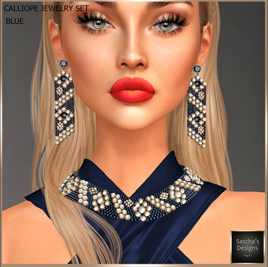SAS - Calliope Blue Jewelry Set 