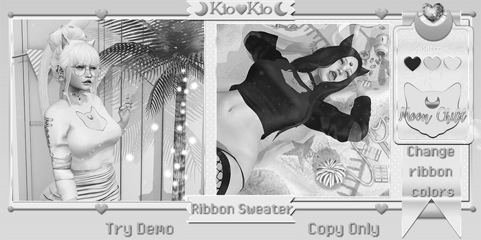 =Kio= Ribbon Sweater - DEMO -