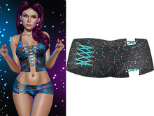 Anisha Lace Up Booty Shorts [Galaxy Constellations] - Maitreya • Legacy • Reborn 