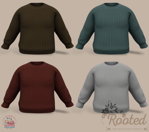 Rooted - Purl Sweater - Pack 2
