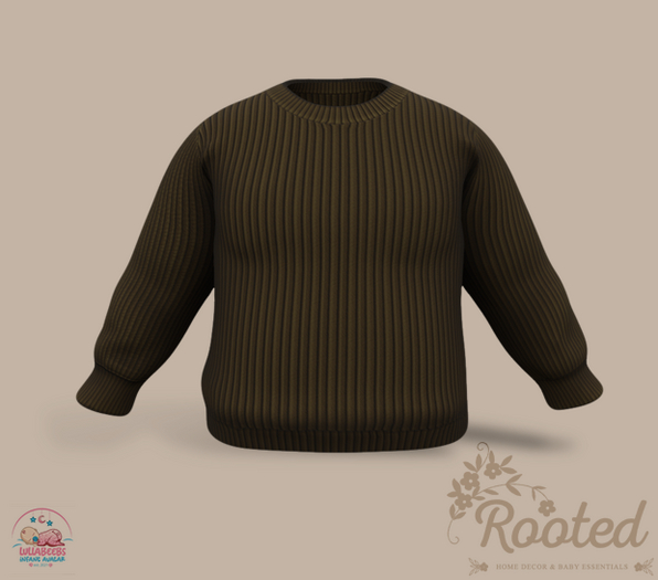 Rooted - Purl Sweater - Green