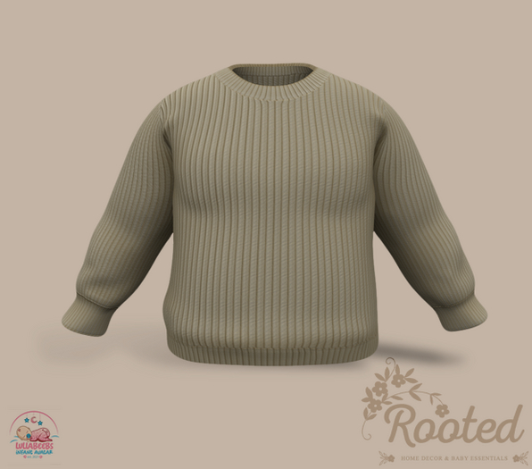 Rooted - Purl Sweater - Cream