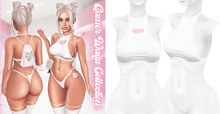 Spoiled - Gamer Waifu Crop Top White *Updated* for LaraX,Waifus,Mounds & More