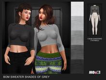 MOoH! BOM sweater shades of grey (Add)