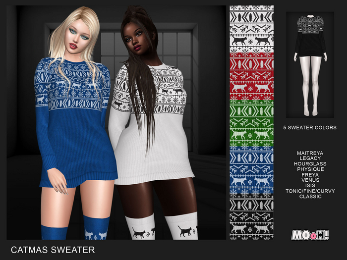 MOoH! Catmas sweater (Add)